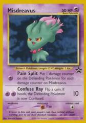 Misdreavus 39 Non-Holo Black Star Promo - 2001 Pokemon League